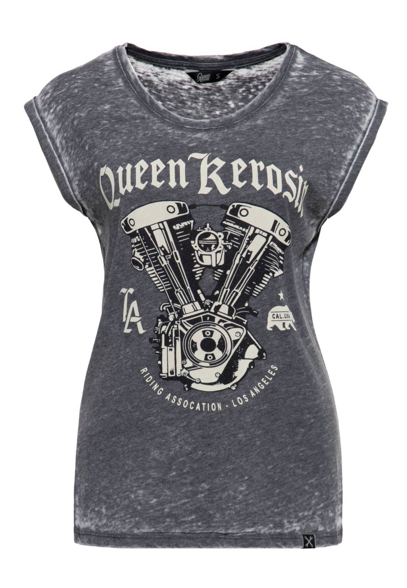 Camiseta-Cal-Motor-Queen-Kerosing.jpg Camiseta Mujer Cal. Motor - Imagen 1