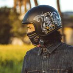 Casco Jet Retro Cards DMD - Imagen 2