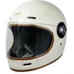 Casco Integral Retro Distinguished Cream