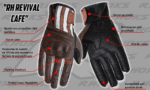 Guantes Piel Revival Café Rhoxs - Imagen 2