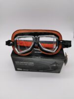 Gafas moto Climax retro Marrón