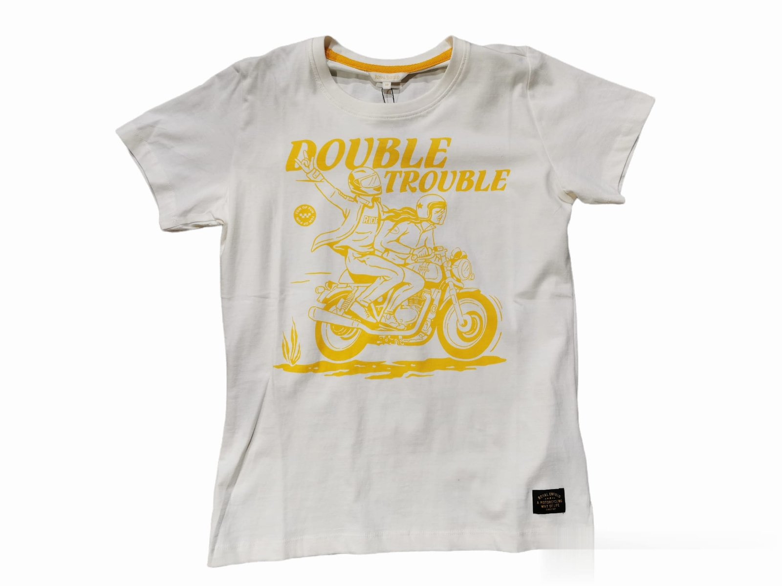 WhatsApp-Image-2022-05-17-at-11.36.09-AM.jpeg Camiseta mujer Royal Enfield Doble Trouble - Imagen 1