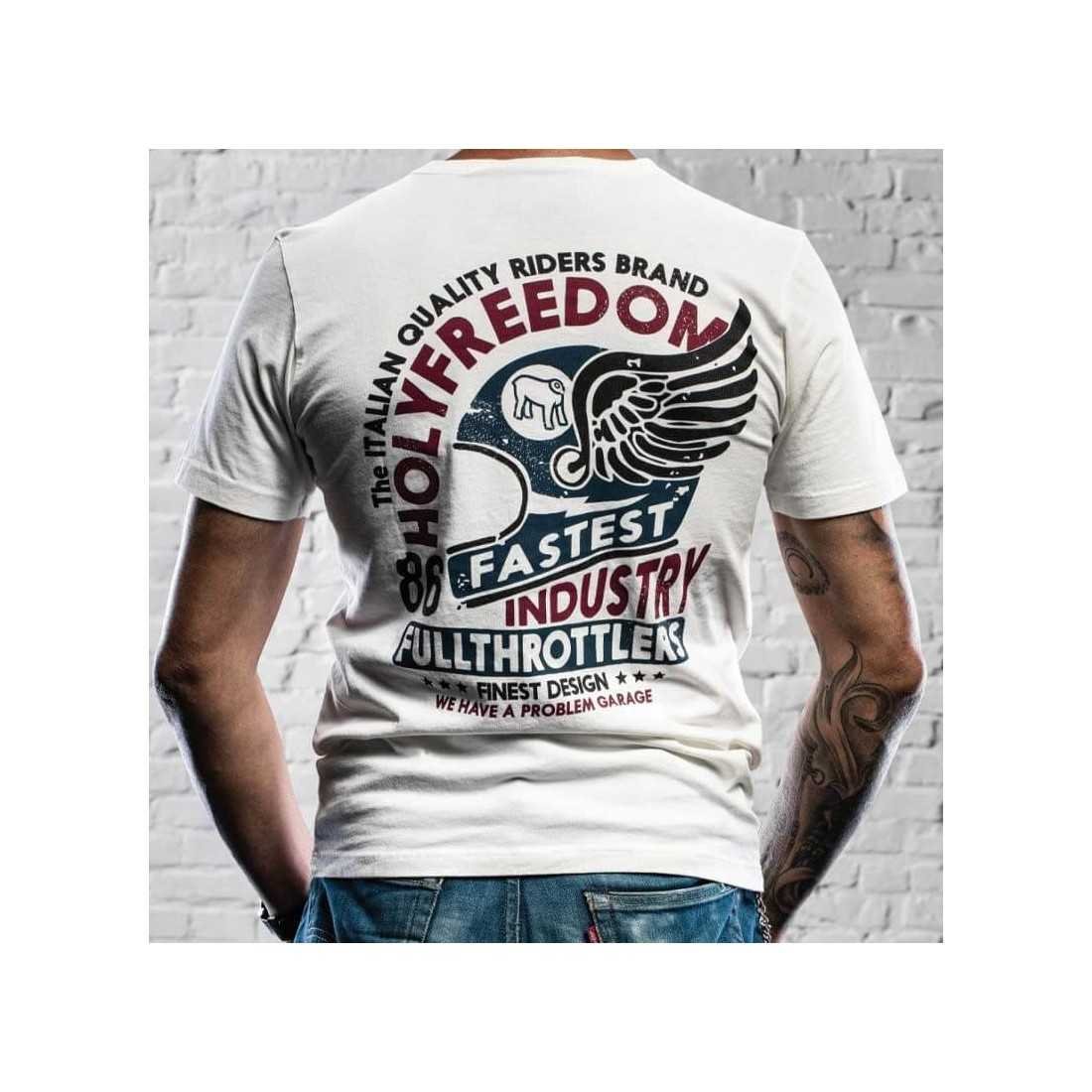 camiseta-helmet-holy-freedom.jpg Camiseta Helmet Holy Freedom - Imagen 1