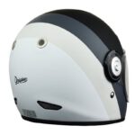 Casco Integral Retro Vega Primitive Gris - Imagen 3
