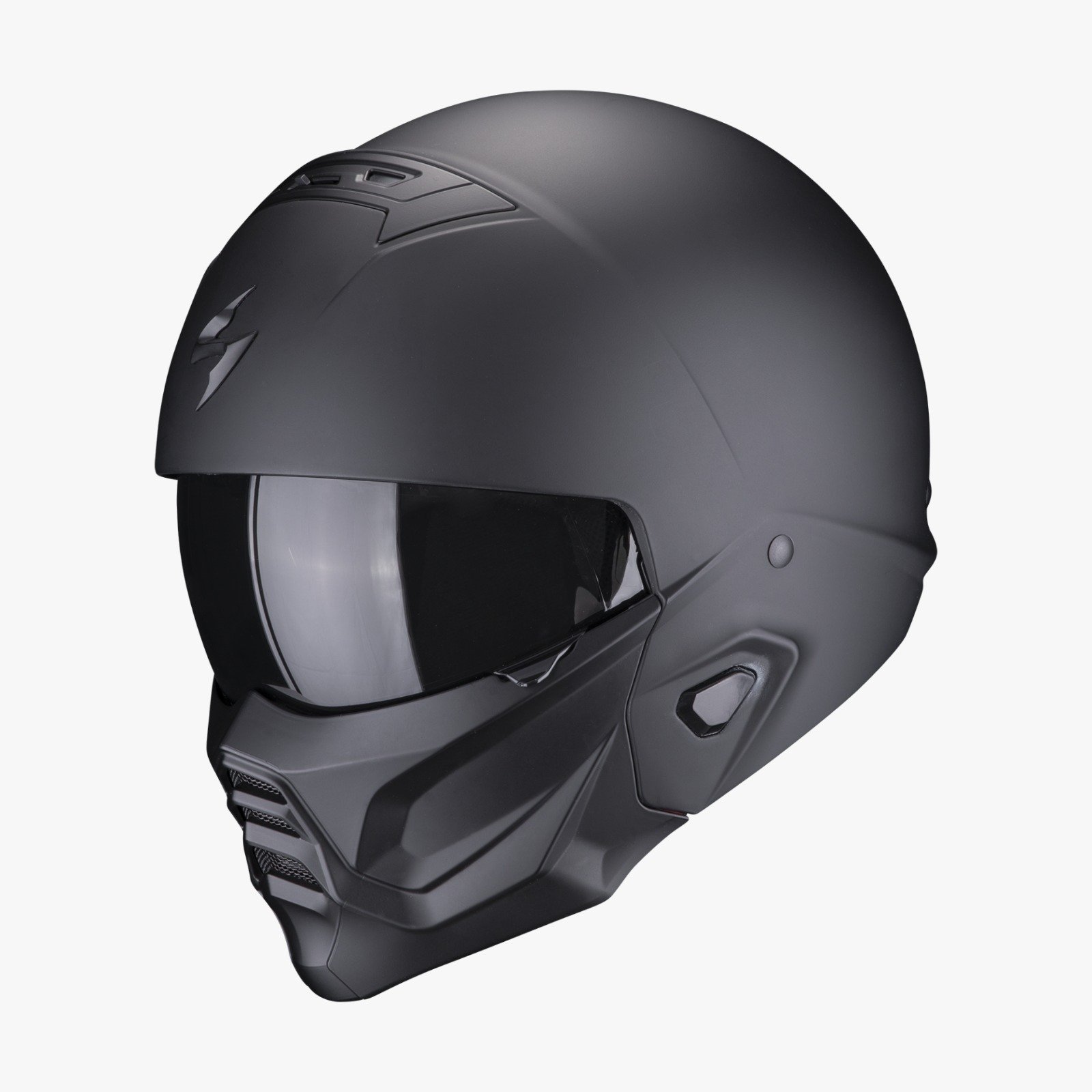 negro-mate-2.jpg Casco EXO Combat II Solid - Imagen 1